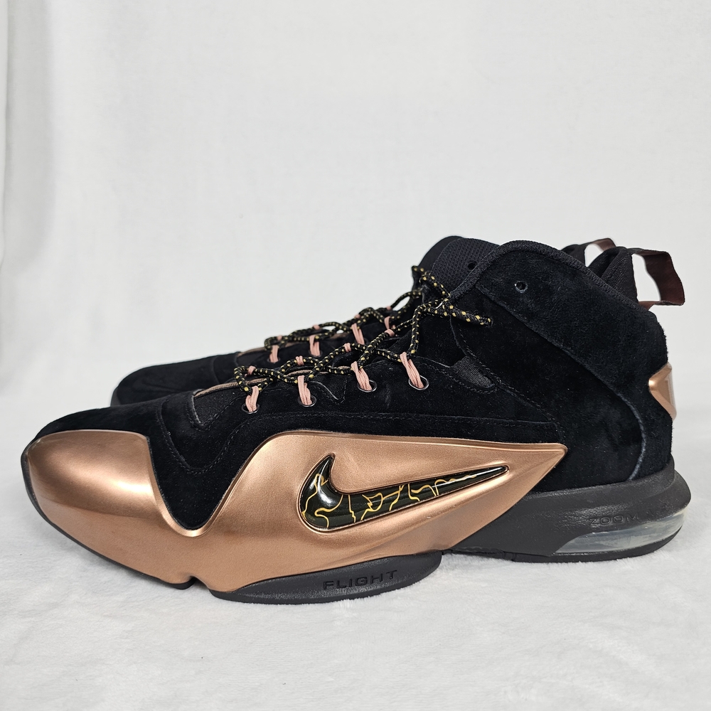 Nike Zoom Penny IV 6 Mens Size 11 Premium Copper PE Black RARE